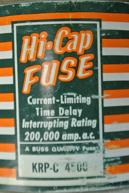 BUSS / BUSSMANN KRP-C 4500 HI-CAP FUSE / 4500A / 600V / NEW SURPLUS / KRP-C4500