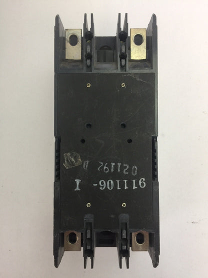 WESTINGHOUSE JDB2200 CIRCUIT BREAKER SER C 600VAC 250VDC 200A 2P JT2200T TRIP
