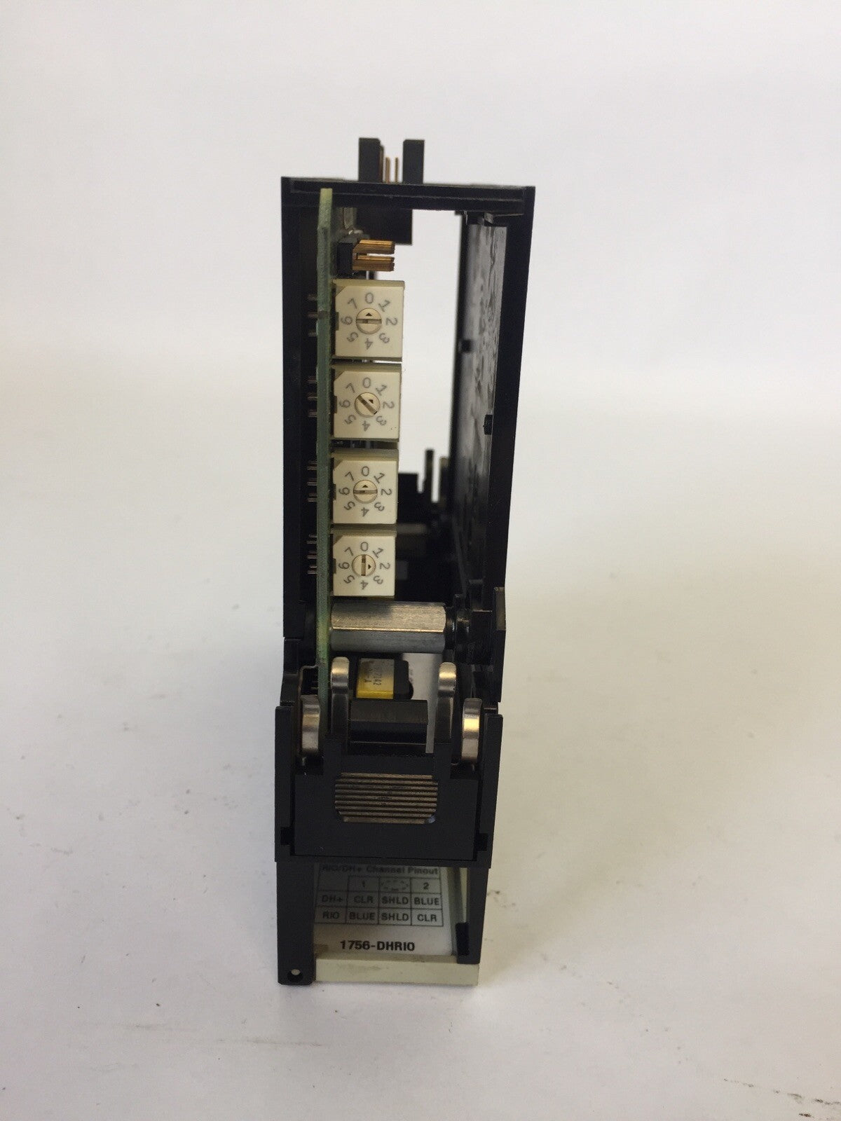 ALLEN BRADLEY 1756-DHRIO SER B DH+/RIO COMMUNICATION INTERFACE CAT REV B01 F/W