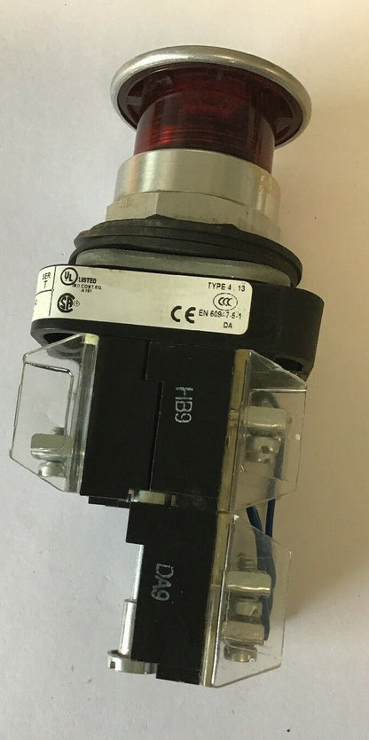ALLEN-BRADLEY 800T-QT24R SER. T PUSHBUTTON SWITCH SERIES T