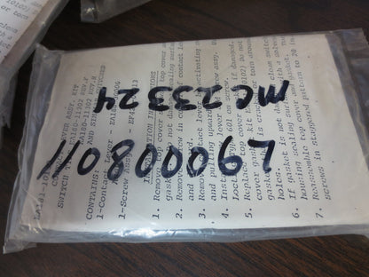 NAMCO EA181-10130 CONTACT LEVER ASSY KIT for EA180-11302 Rev. F, H - NEW SURPLUS