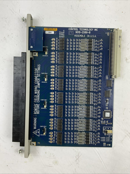 CTI CONTROL TECHNOLOGY 901D-2589-B UNIVERSAL DIGITAL INPUT 8/16/32 PT