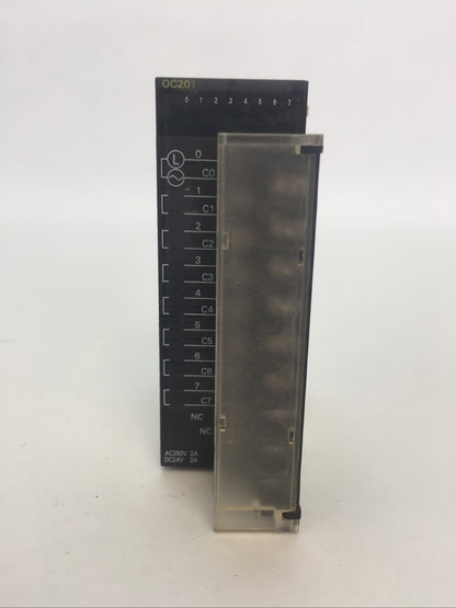 OMRON CJ1W-OC201 OUTPUT UNIT 24VAC