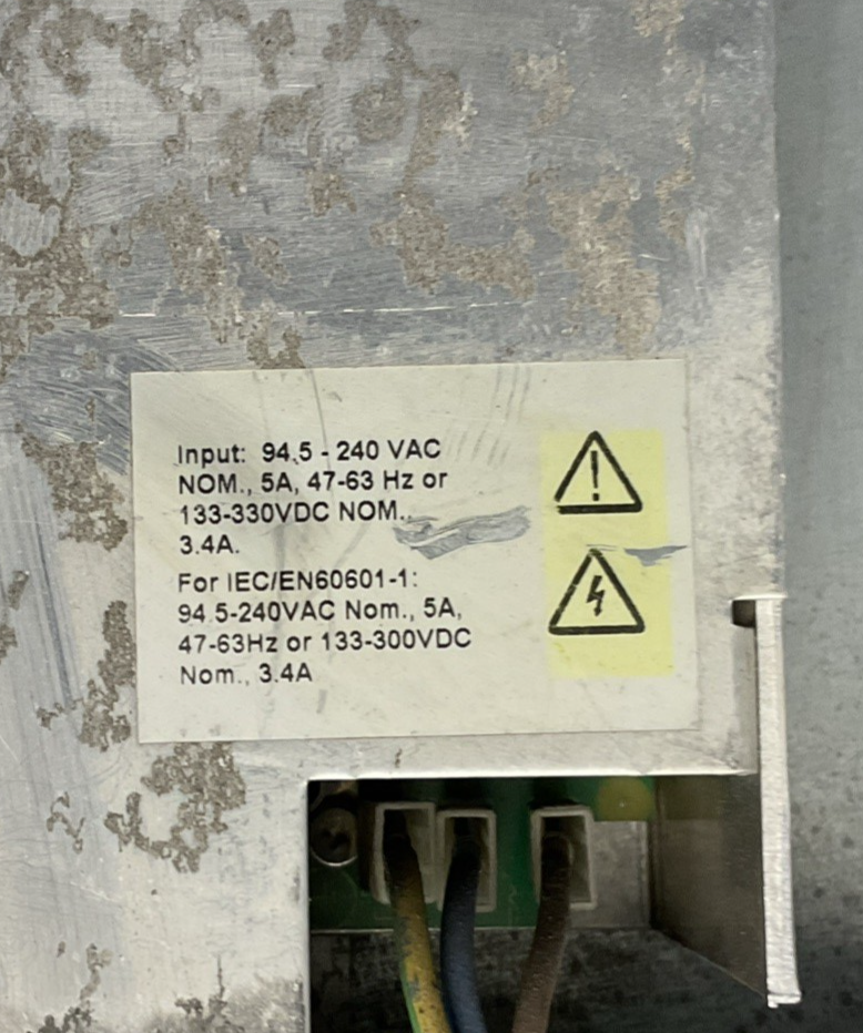 LAMBDA SIRIUS CSF350EQ 24 15.5/15.5G, 15.5/15.5G H99003 POWERWARE GmbH L-SYS-NR.