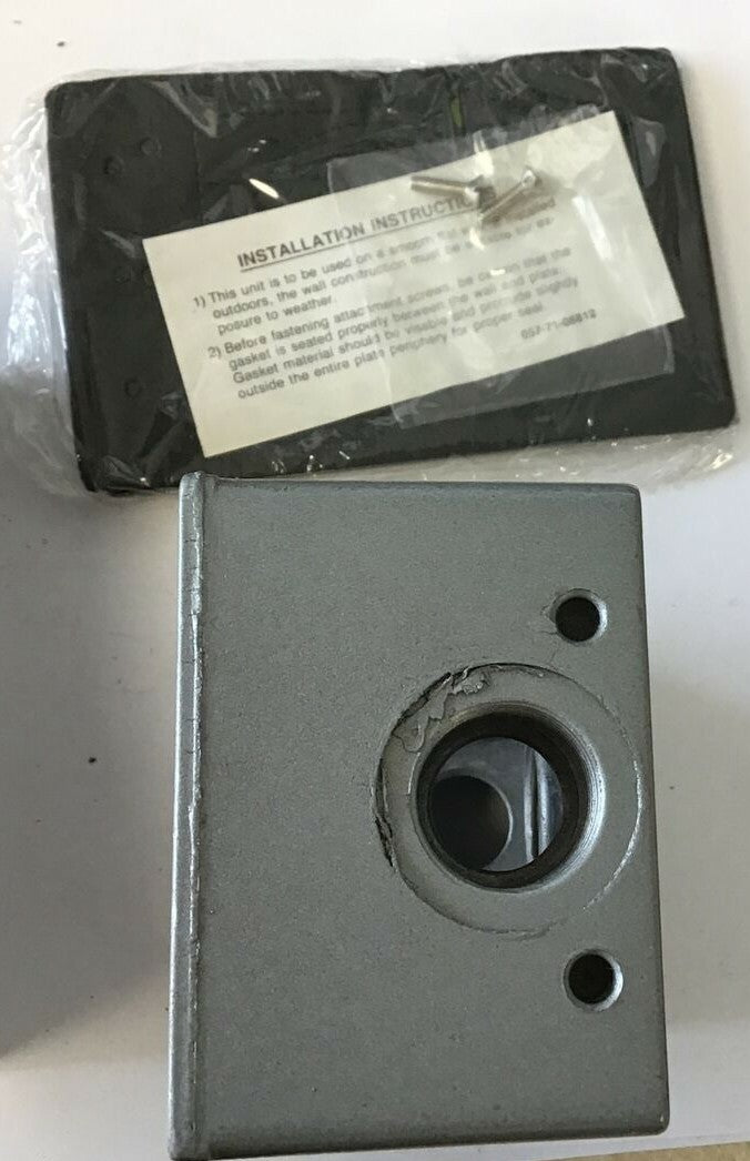 AMERICAN ELECTRIC T-11 PERFECT LINE T-BOX W/ COVER ***LOTOF2***