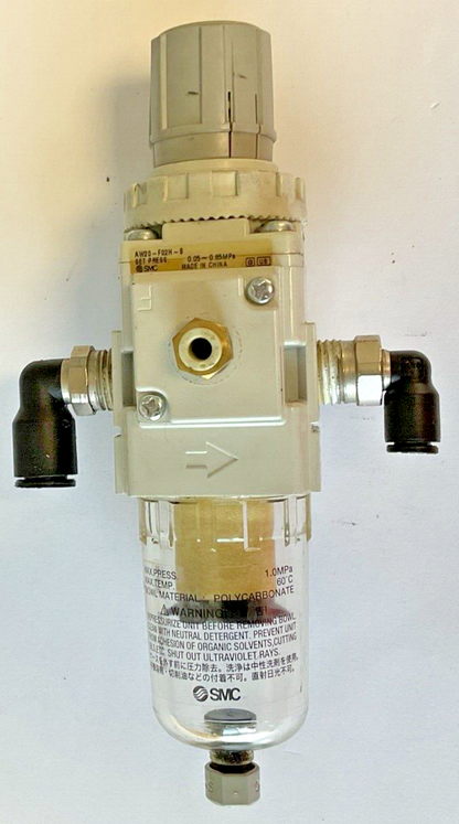 SMC AW20-F02H-B PNEUMATIC FILTER 0.05-0.85MPS