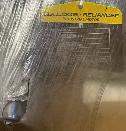 BALDOR RELIANCE VM3554 MOTOR 1735RPM 208-230/460V 1.5HP 3PH 60HZ