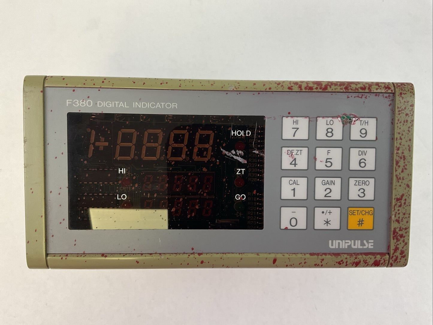 UNIPULSE F380 SCALE DIGITAL INDICATOR DISPLAY