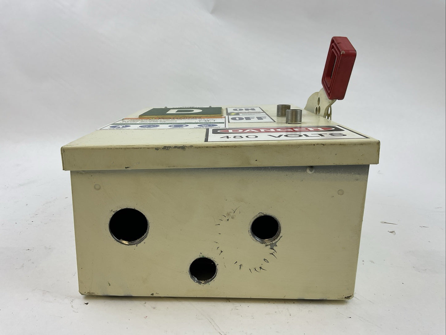 ALLEN BRADLEY 1494H-BF3N 600VAC 3PH 30HP 250VDC 5HP NON FUSIBLE DISCONNECT