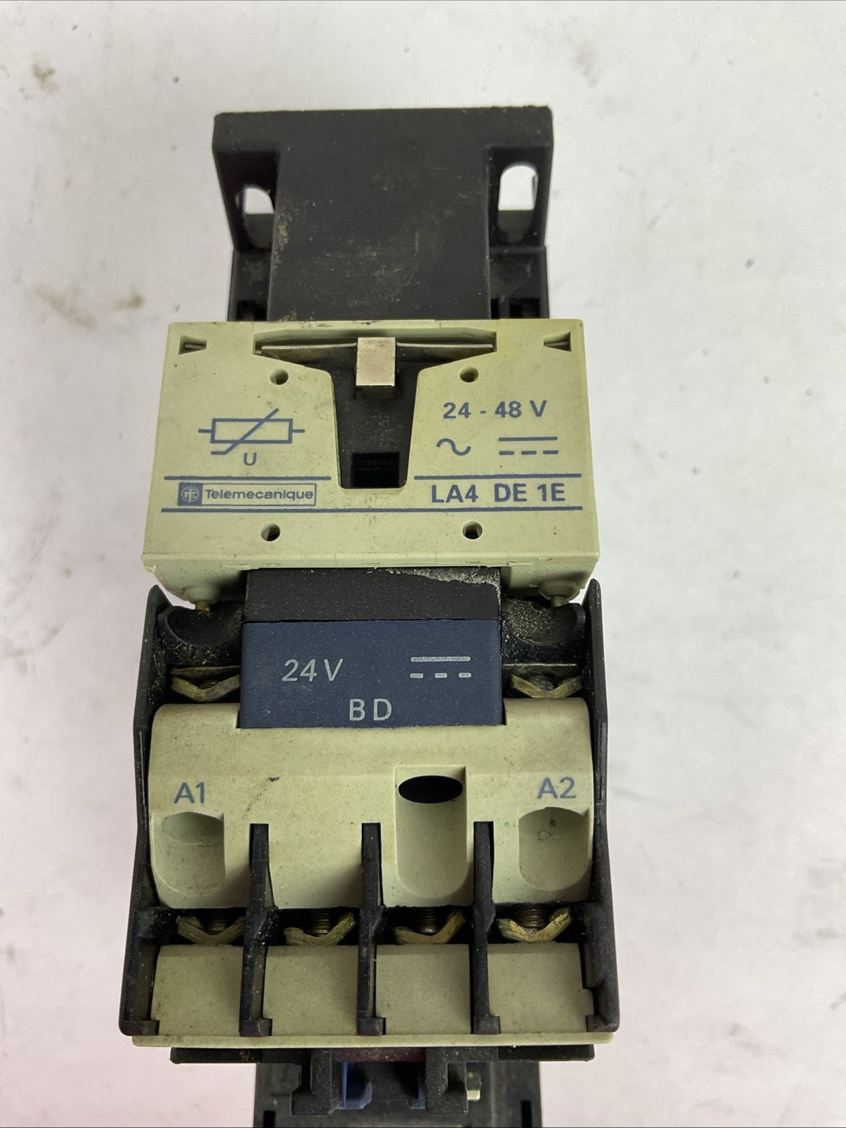 TELEMECANIQUE STARTER LP1D0910 CONTACTOR 24VDC COIL LR2D1307 RELAY 1.6-2.5A