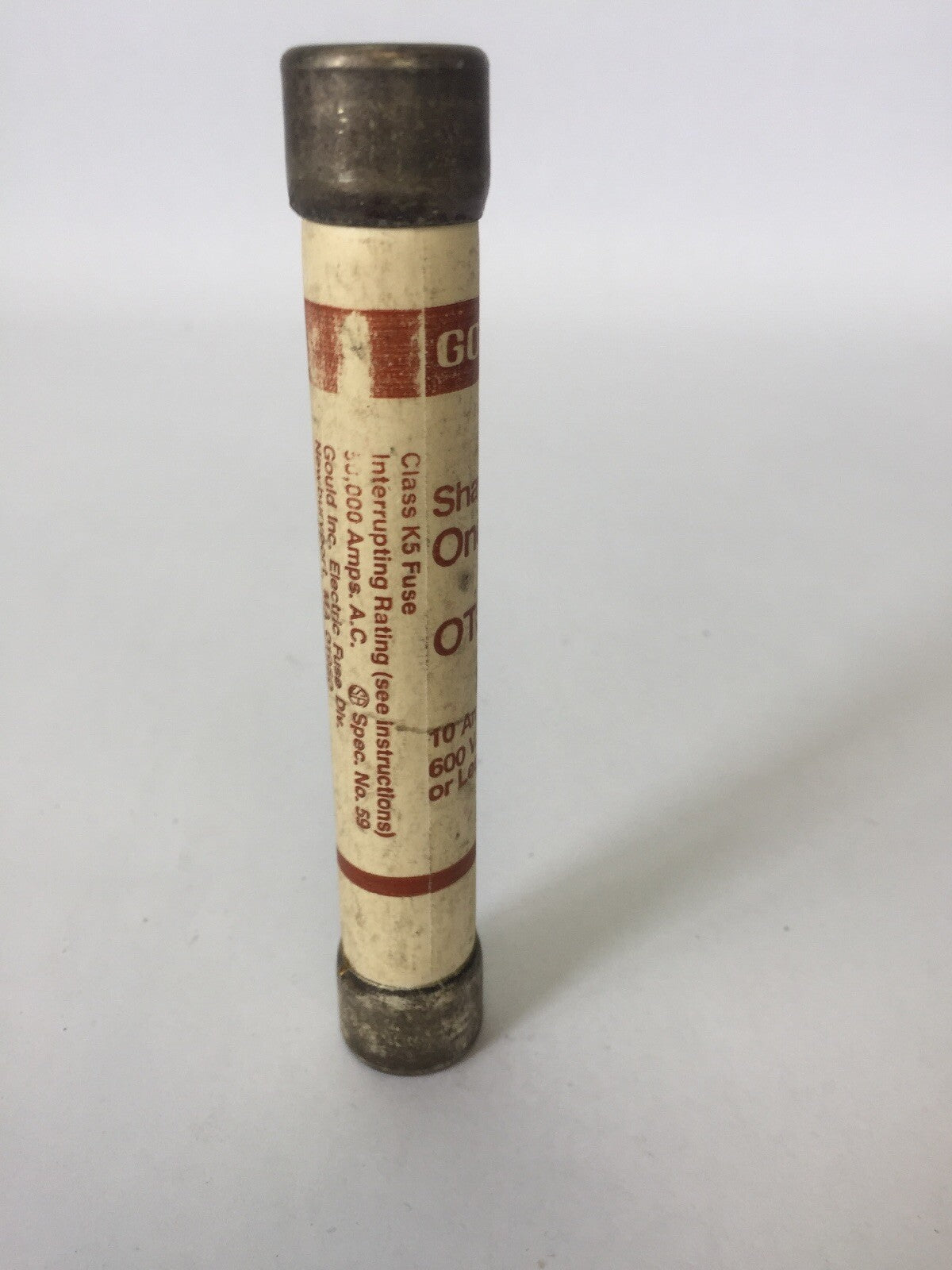 FERRAZ GOULD SHAWMUT OTS10 FUSE 10 AMP 600VAC (LOT OF 3)