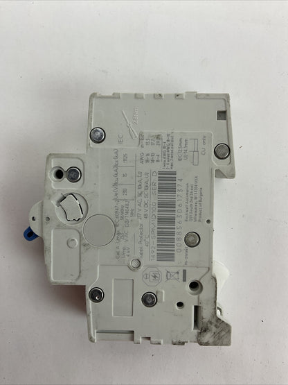 ALLEN BRADLEY 1492-SPM1D100 CIRCUIT BREAKER 277VAC 48VDC SER D 10A (LOT OF 3)