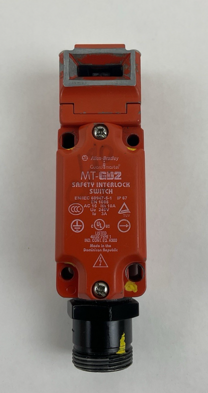 ALLEN-BRADLEY 240V GUARDMASTER SAFETY INTERLOCK SWITCH MT-GD2 / IEC 60947-5-1