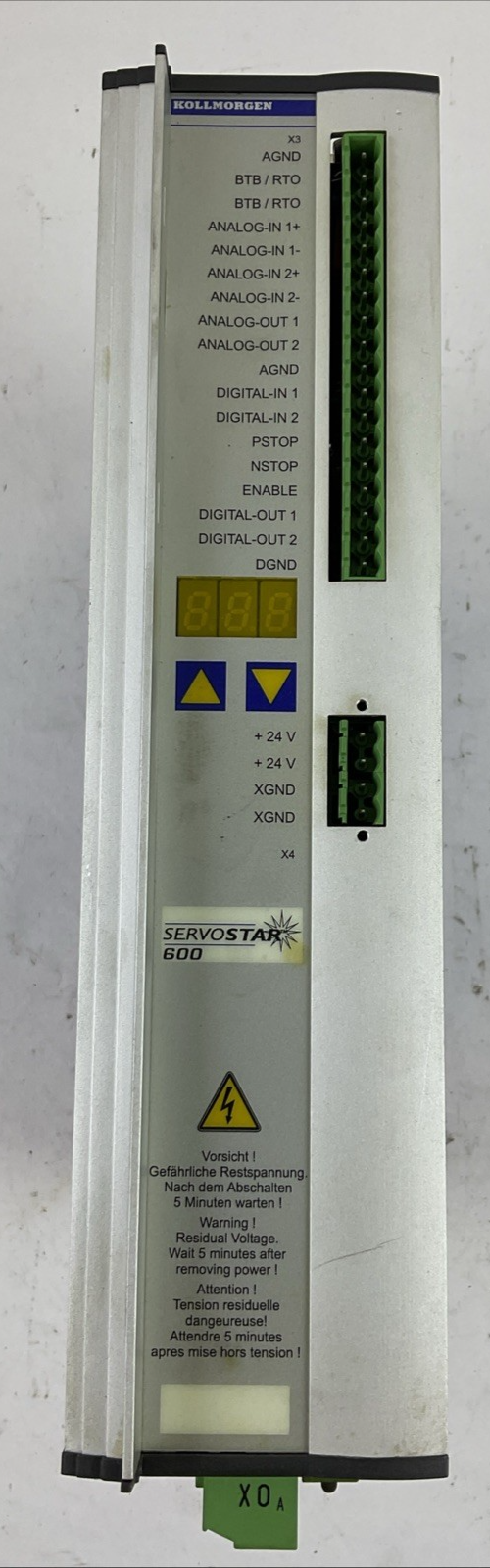 DANAHER MOTION GmbH S61000-NA SERVOSTAR 610 3X230-480V 7kVA 10A SERVO DRIVE