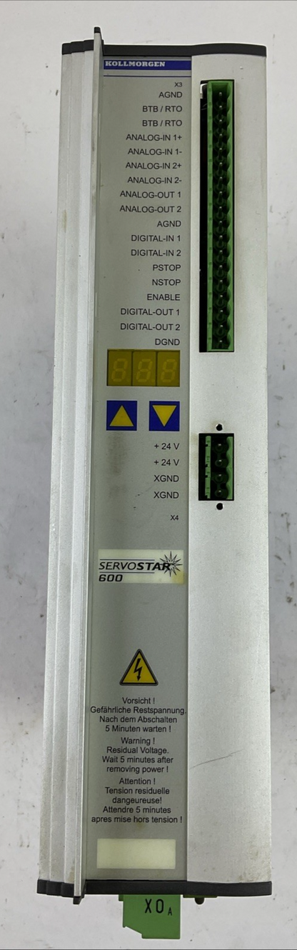 DANAHER MOTION GmbH S61000-NA SERVOSTAR 610 3X230-480V 7kVA 10A SERVO DRIVE