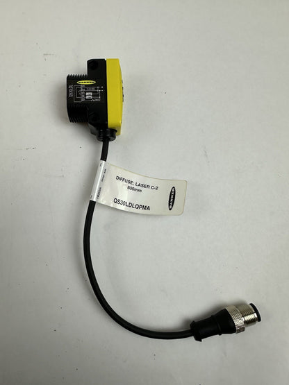 BANNER QS30LDLQPMA HIGH PERFORMANCE LONG RANGE LASER SENSOR 30VDC