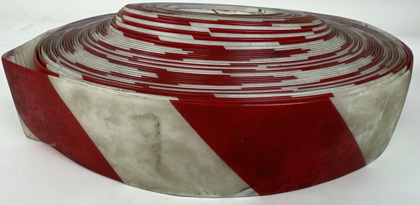 MIGHTY LINE RED & WHITE FLOOR TAPE 2" X 100'