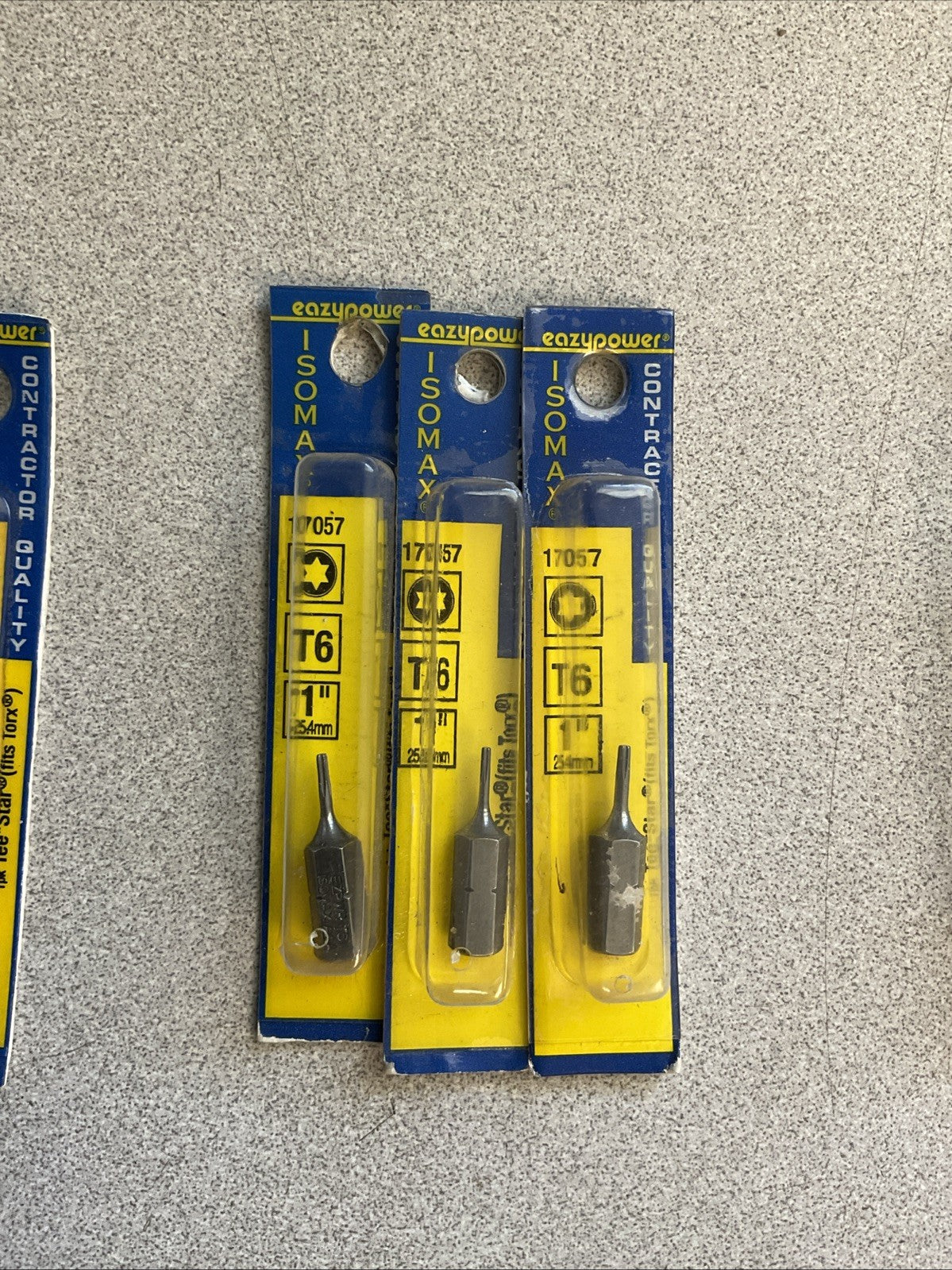 EAZYPOWER ISOMAX CONTRACTOR QUALITY TEE STAR BIT LOT