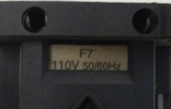 Telemecanique Contactor LC1D12F7, 110VAC F7 coil (NEW SURPLUS) LC1D12 F7 coil