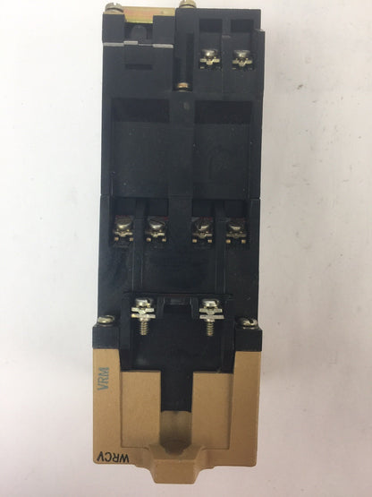 ALLEN BRADLEY 700-PKT400A1 AC RELAY WITH PNEUMATIC TIME DELAY UNIT COIL 115-120V