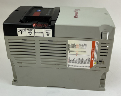 ALLEN BRADLEY 22D-D2P3N104 POWER FLEX 40P AC DRIVE OUTPUT  INPUT 480V 1HP 3.2A