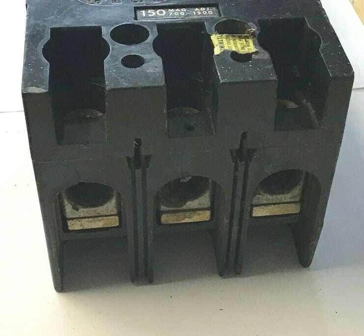 GENERAL ELECTRIC E11592 CIRCUIT BREAKER 150A 600VAC 700-1500 TRIP
