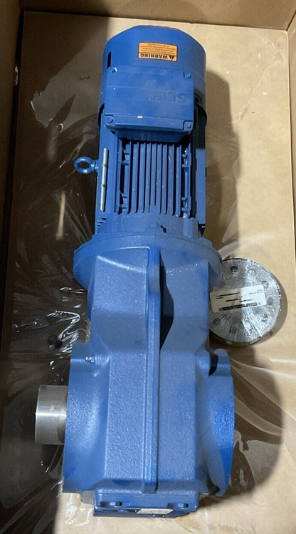 SEW-EURO DRIVE KH87 DRN100L4/BE5HR 3HP GEAR MOTOR 1765/40RPM 460V 60HZ 8.30A