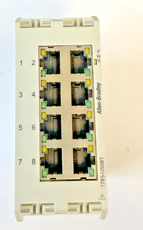 ALLEN BRADLEY 1783-US08T ETHERNET SWITCH SER.A DIR/VER. 10000013323/06