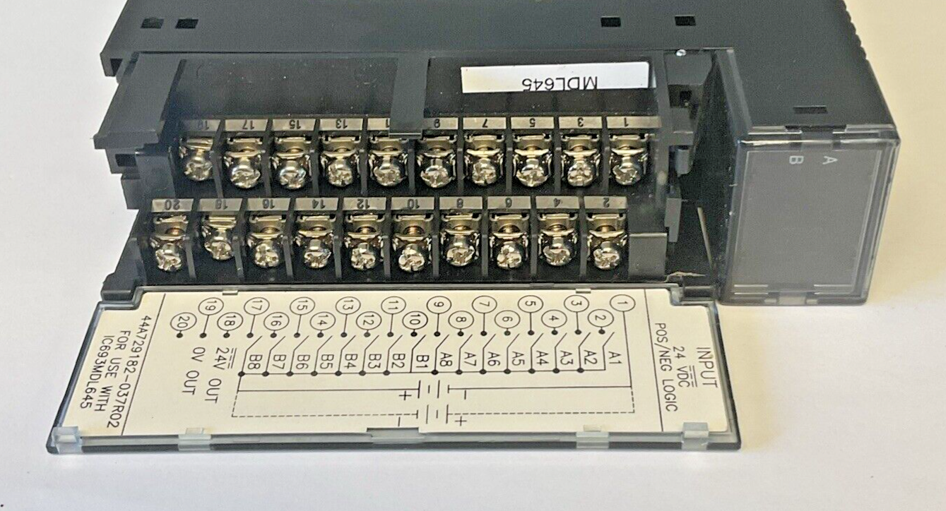FANUC IC693MDL645G INPUT MODULE 7.5MA 24VDC 16PT ****LOTOF3****