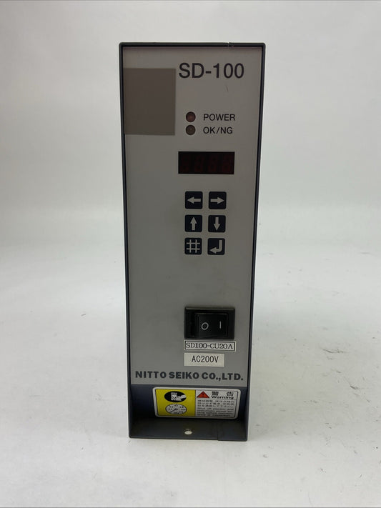 NITTO SEIKO SD100-CU20A DRIVE CONTROLLER 200VAC