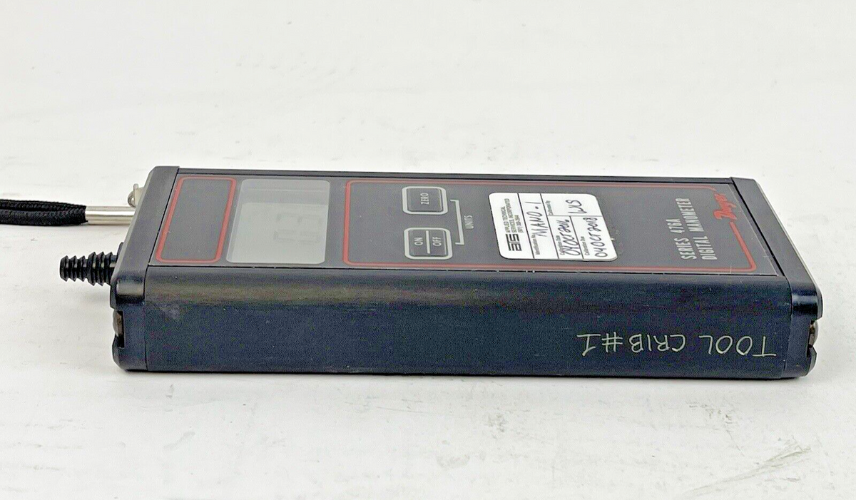DWYER - SERIES 476A - SINGLE PRESSURE DIGITAL MANOMETER