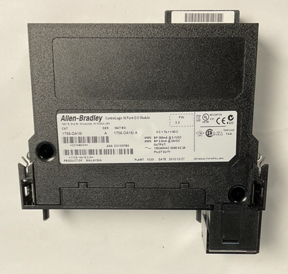 ALLEN BRADLEY 1756-OA16I CONTROLLOGIX  D/O MODULE 24VDC 240VAC**W/O TERMINALS**