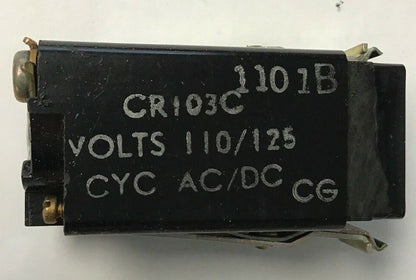 GENERAL ELECTRIC CR103C1101B SQUARE LIGHT 110/125VAC/DC