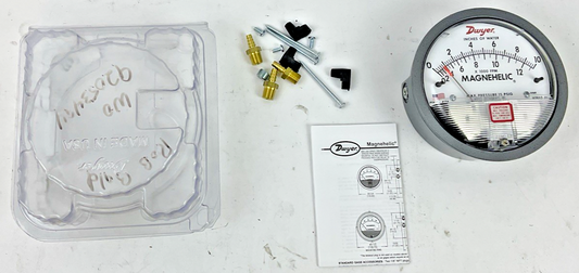 DWYER 102046-10 PRESSURE GAUGE X1000FPM 15PSIG W38AG