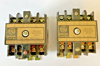 GENERAL ELECTRIC CR120B040** RELAY SER.A 600V W/O COIL****LOTOF2****