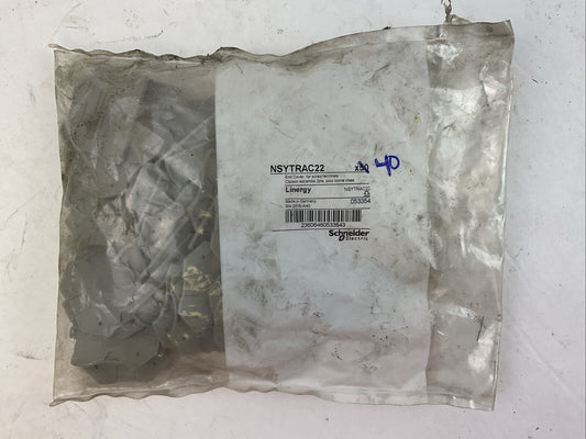 SCHNEIDER NSYTRAC22 END COVER FOR SCREW TERMINALS (BAG OF 40)