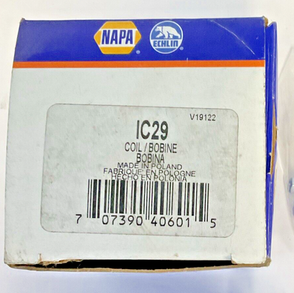 NAPA IC29 IGNITION COIL