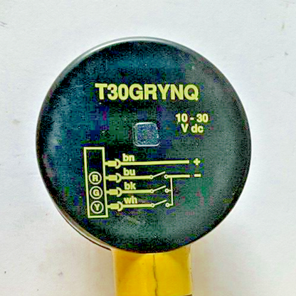 BANNER T30GRYNQ PHOTOELECTRIC SENSOR 10-30VDC