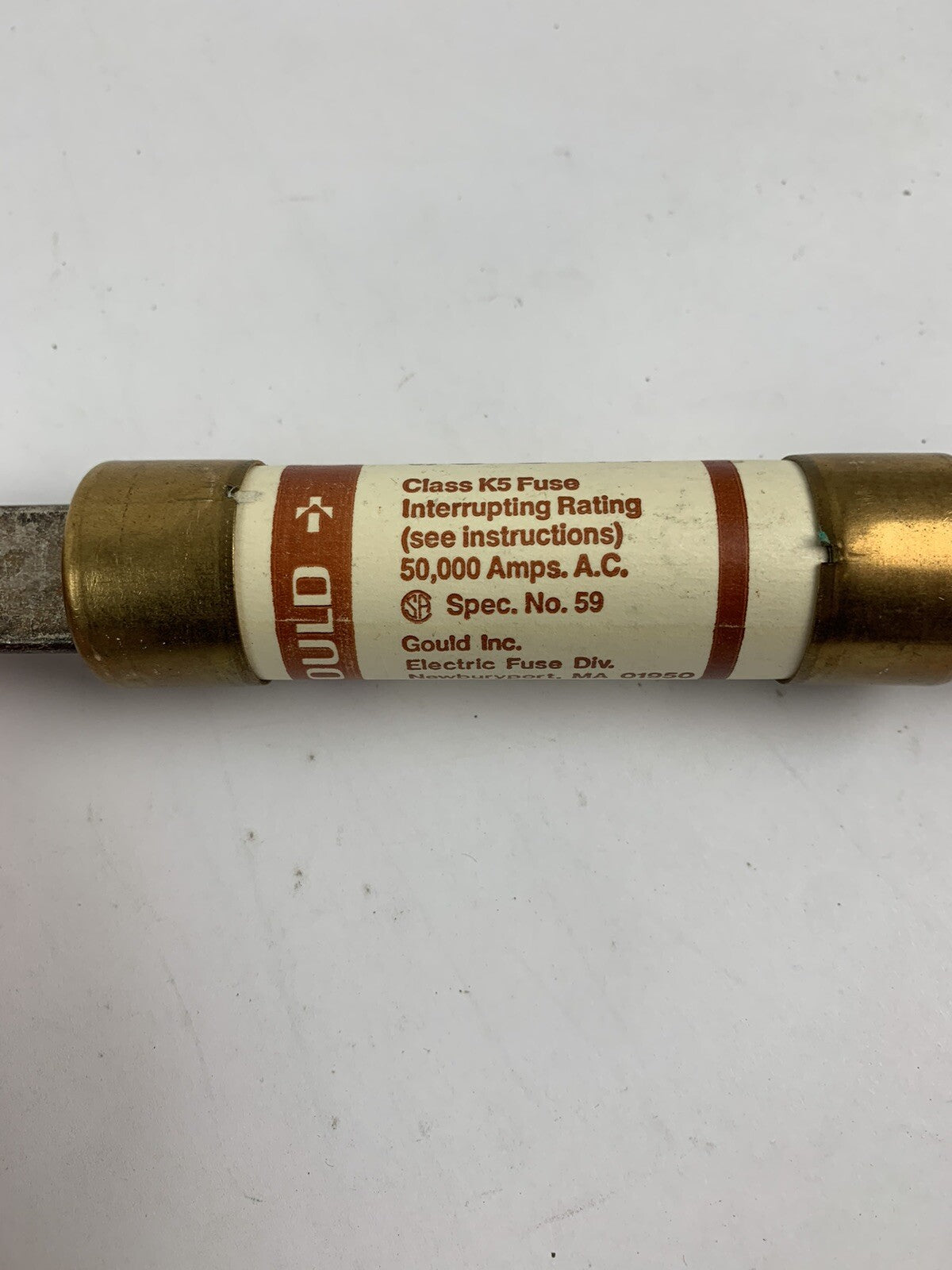 Gould Shawmut One-Time OT100 100A 250V Fuse "Lot of 6"