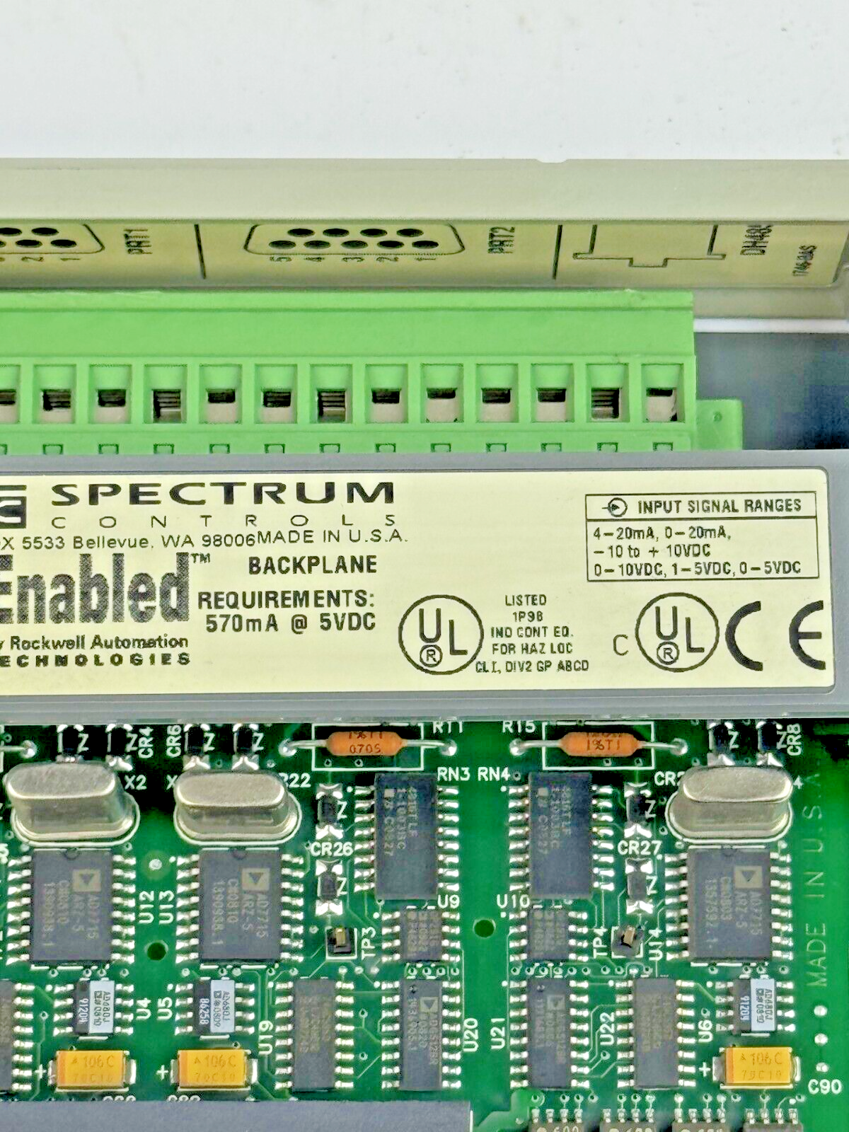 ALLEN-BRADLEY - 1746sc-INI4vi SER. D F/R: 1.03 - SLC 500 4 CHANNEL INPUT MODULE