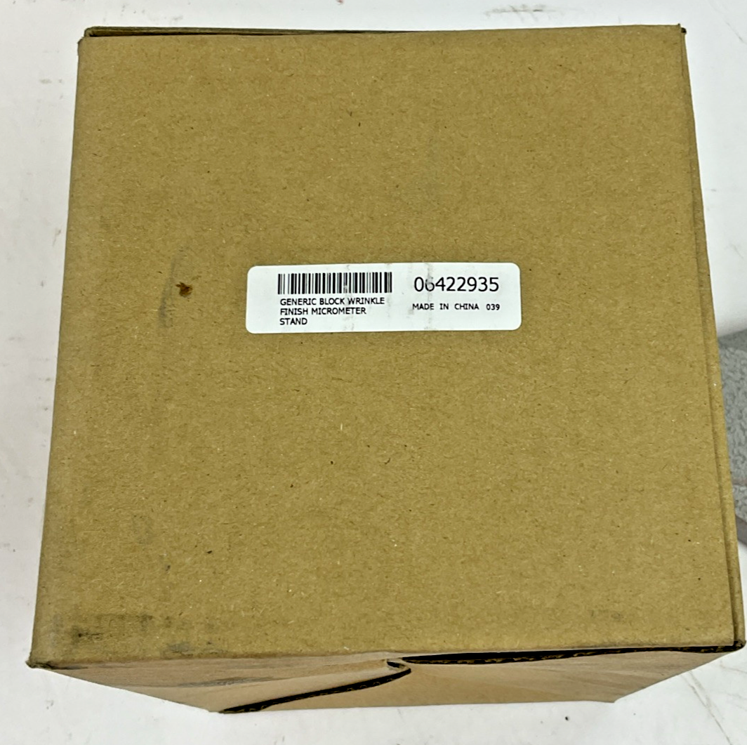 GENERIC 06422935 BLOCK WRINKLE FINISH MICROMETER STAND
