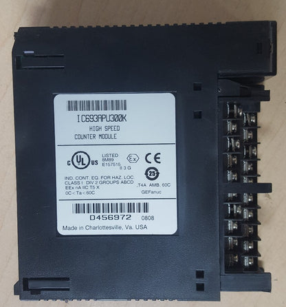 GE FANUC HIGH SPEED COUNTER MODULE  IC693APU300K