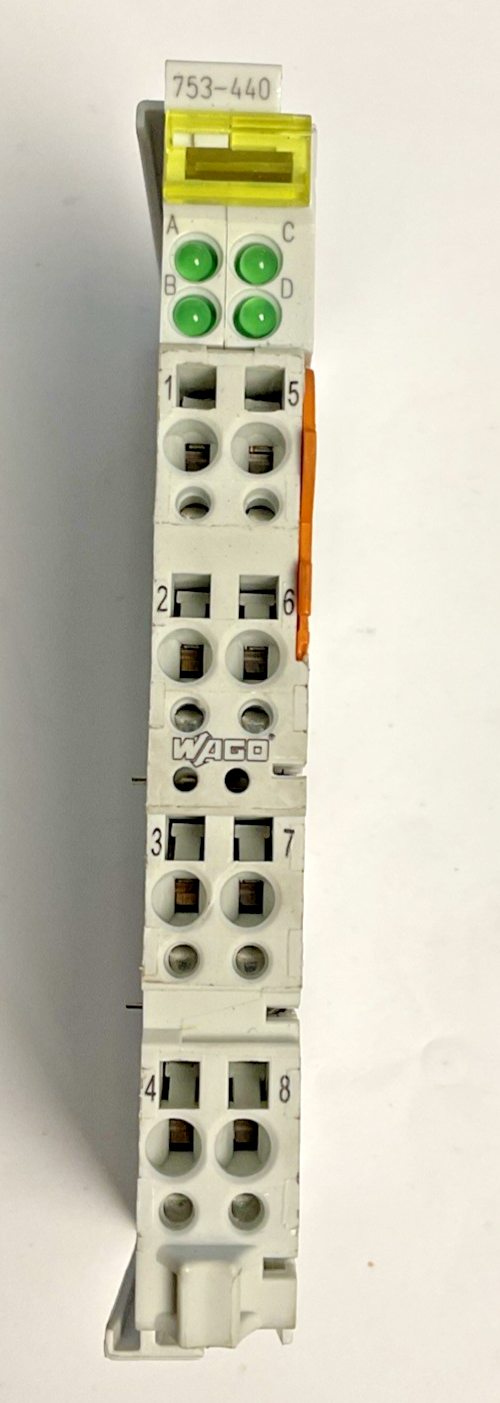 WAGO 753-440 DIGITAL INPUT MODULE 120V/230VAC 10MS 4DI