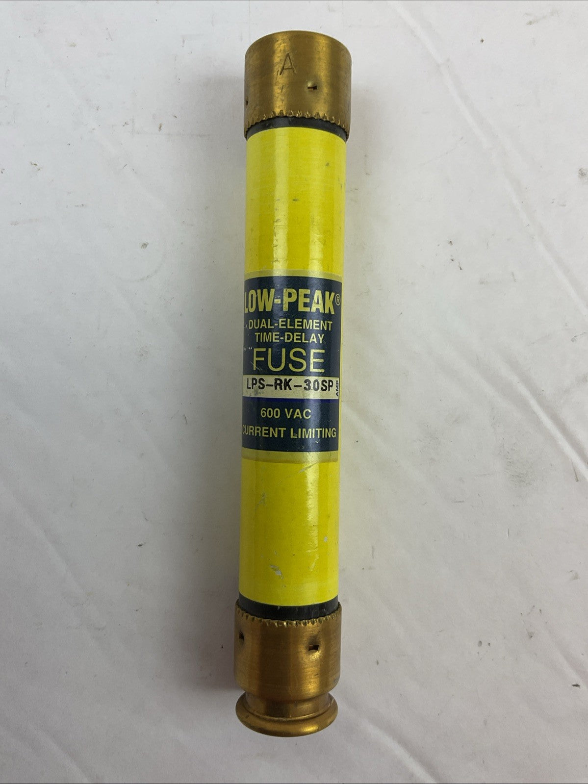 BUSSMANN LOW-PEAK LPS-RK-30SP 600VAC DUAL-ELEMENT TIME-DELAY FUSE (LOT OF 7)