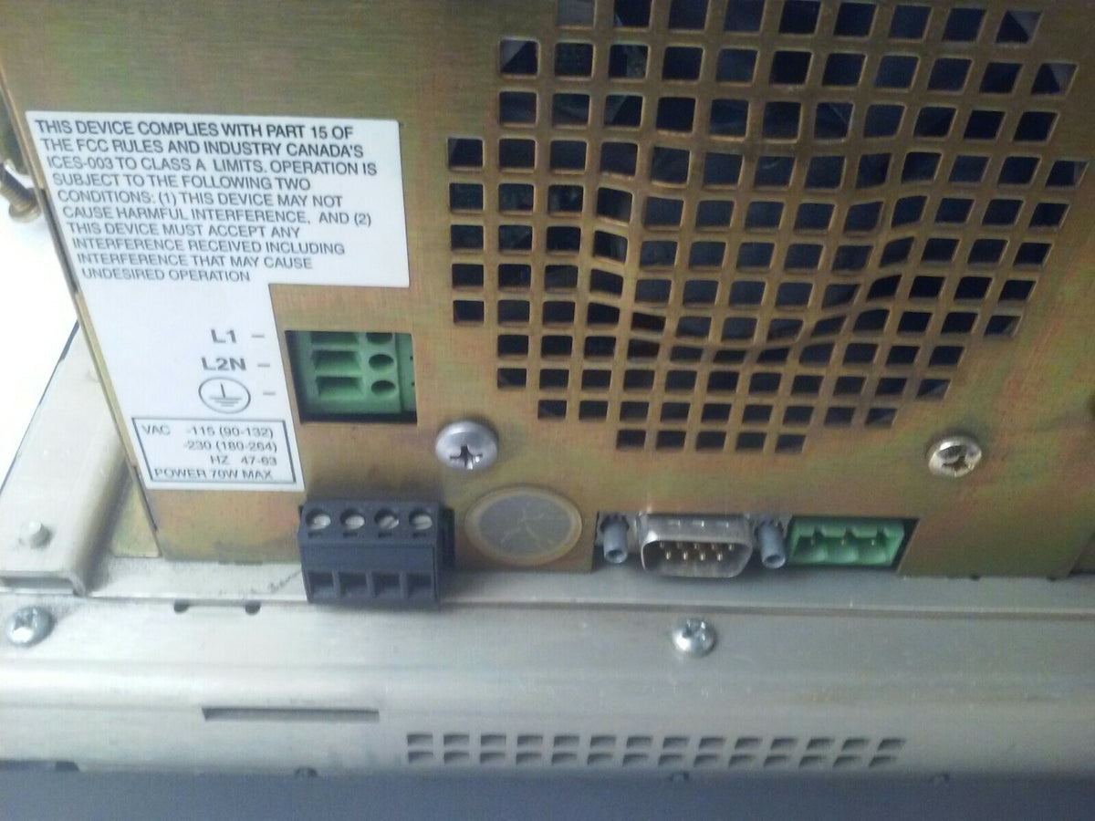ALLEN BRADLEY 2711E-T10C6 SER. D REV. A  PANELVIEW 1000E TERMINAL FRN 5.14