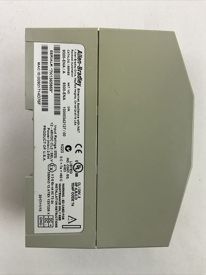 ALLEN BRADLEY 9300-ENA SER A DIR 10000342127/00 ETHERNET APPLIANCE WITH NAT