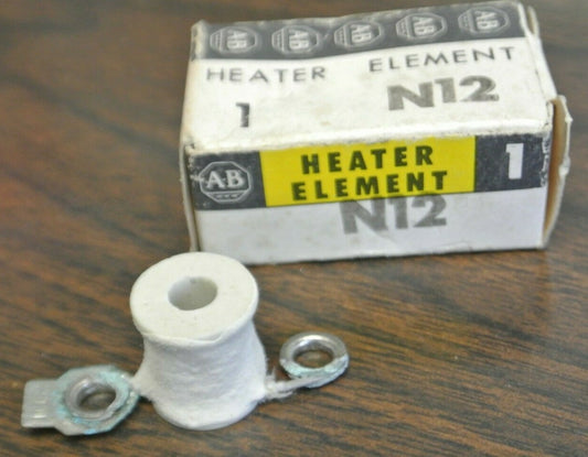 LOT of 2 / ALLEN-BRADLEY N12 THERMAL OVERLOAD HEATER ELEMENTS / NEW SURPLUS