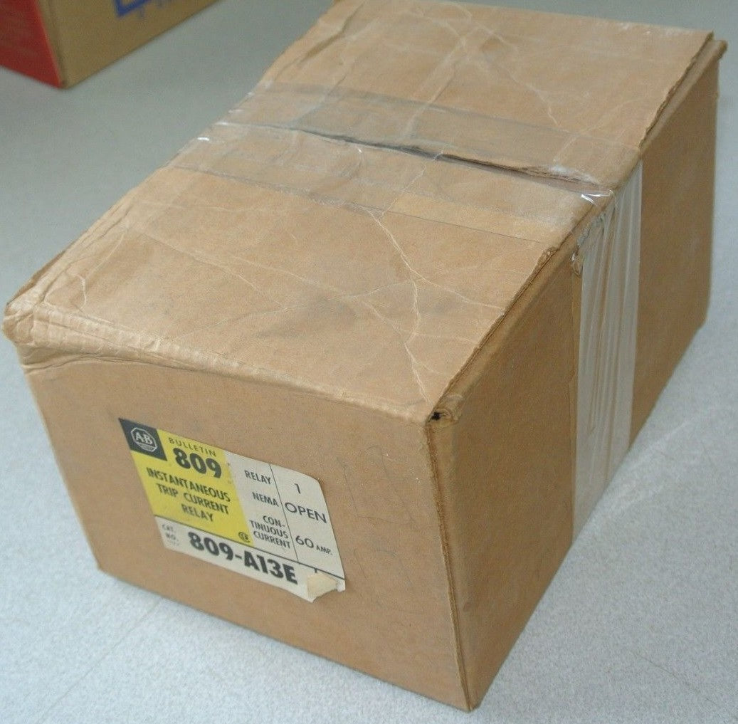 ALLEN-BRADLEY 809-A13E - INSTANTANEOUS TRIP CURRENT RELAY 60A  NEW SURPLUS