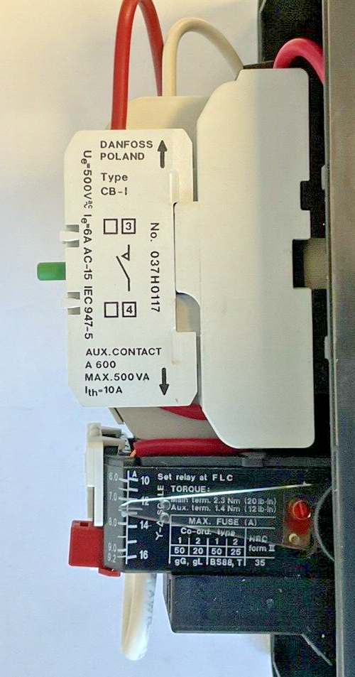 DANFOSS 993U506006 PUSHBUTTON ENCLOSURE CI 9