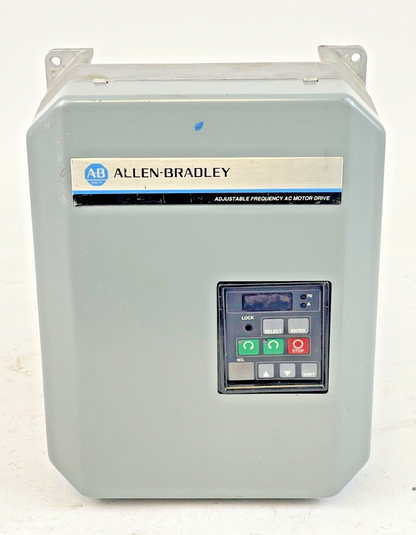 ALLEN BRADLEY - 1333-AAB SERIES D+ ADJUSTABLE FREQUENCY AC DRIVE 1.7kVA 460V 3PH